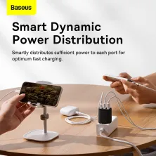 Мережевий зарядний пристрій Baseus Compact Charger 3USB 3.4A 17W Чорний