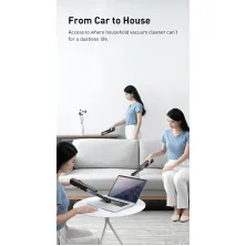 Акумуляторний пилосос Baseus A1 Car Vacuum Cleaner 30 Вт 4000 Па Чорний