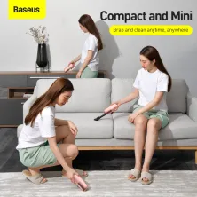 Акумуляторний пилосос Baseus C1 Capsule Vacuum Cleaner 45 Вт 3800 Па Рожевий