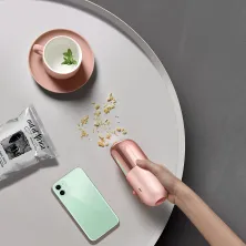 Акумуляторний пилосос Baseus C1 Capsule Vacuum Cleaner 45 Вт 3800 Па Рожевий