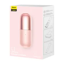 Акумуляторний пилосос Baseus C1 Capsule Vacuum Cleaner 45 Вт 3800 Па Рожевий