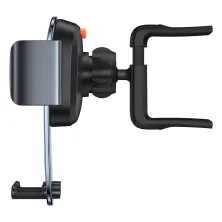 Автодержатель для телефона Baseus Easy Control Clamp Air Outlet Version в круглый воздуховод Черный