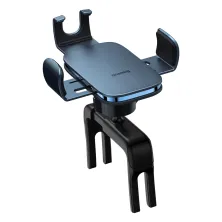 Автодержатель для телефона Baseus Metal Age2 Gravity в круглый воздуховод Серый