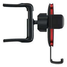 Автотримач для телефона Baseus Metal Age2 Gravity в круглий повітропровід Чорний