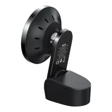 Беспроводное автомобильное зарядное устройство Baseus Big Energy Car Mount Wireless Charger с функцей MagSafe и технологией Qi 15W Черный