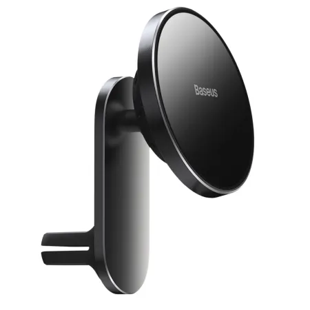 Беспроводное автомобильное зарядное устройство Baseus Big Energy Car Mount Wireless Charger с функцей MagSafe и технологией Qi 15W Черный
