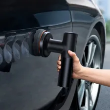 Аккумуляторная полировальная машинка для автомобиля Baseus New Power Cordless Electric Polisher 30 Вт 45 минут 3 насадки Черный