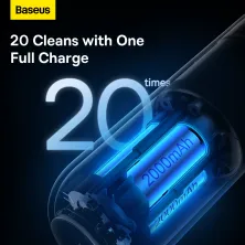 Акумуляторний пилосос Baseus A2 Pro Car Vacuum Cleaner 80 Вт 6000 Па Блакитний