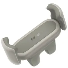 Автотримач для телефона Baseus Steel Cannon 2 Air Outlet Car Mount у повітропровід Білий
