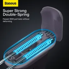 Автодержатель для телефона Baseus Steel Cannon 2 Air Outlet Car Mount в воздуховод Фиолетовый