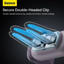 Автодержатель для телефона Baseus Steel Cannon 2 Air Outlet Car Mount в воздуховод Фиолетовый