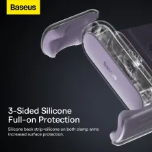 Автодержатель для телефона Baseus Steel Cannon 2 Air Outlet Car Mount в воздуховод Фиолетовый