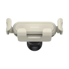 Автодержатель для телефона Baseus Stable Gravitational Car Mount Lite Air Outlet в воздуховод Белый
