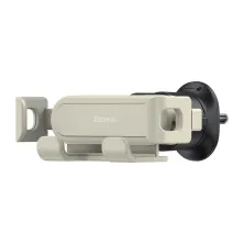 Автодержатель для телефона Baseus Stable Gravitational Car Mount Lite Air Outlet в воздуховод Белый