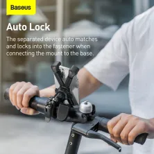 Велотримач для смартфона Baseus Quick to Take Cycling Holder Чорний