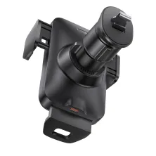 Бездротовий автомобільний зарядний пристрій Baseus Wisdom Auto Alignment Car Mount Wireless Charger з технологією Qi 15W Чорний