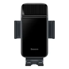 Велотримач на сонячній батареї для смартфона Baseus Smart Solar Power Wireless Cycling Electric Holder IP54 автоматичний Чорний
