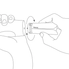 Трипод для стедікама Baseus Control Smartphone Handheld Gimbal Stabilizer Чорний