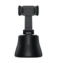 Смарт тримач для смартфона одновісний стабілізатор Baseus 360°AI Following Shot Tripod Head Чорний