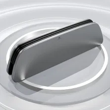 Ароматизатор в машину Baseus Metal Paddle Car Air Freshener и 3 арома-картриджа Серебристый