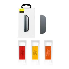 Ароматизатор в машину Baseus Metal Paddle Car Car Air Freshener і 3 арома-картриджі Чорний