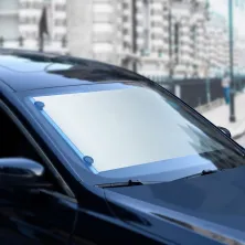 Солнцезащитная шторка автомобильная Baseus Auto Close Car Front Window Sunshade 65х140 см Серебристый