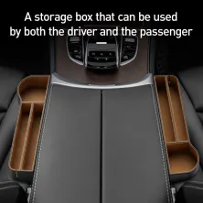 Автомобільний органайзер Baseus Elegant Car Storage Box Чорний