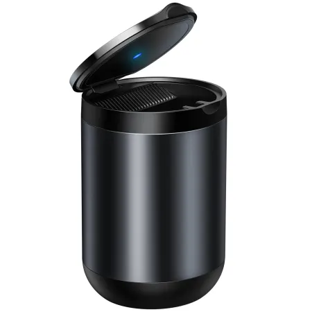 Автомобільна попільничка в підсклянник Baseus Premium Car Ashtray Сірий