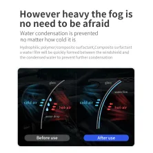 Антизапотівач для автоскла Baseus anti-fog agent for glass спрей Чорний
