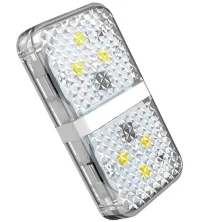 Сигнальная лампа открытия дверей автомобиля Baseus Door Open Warning Light набор 2 штуки Белый