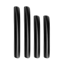 Противоударные накладки на двери автомобиля Baseus Streamlined Car Door Bumper Strip набор 4 штуки Черный