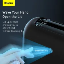 Автомобильный контейнер для мусора Baseus Smart Cleaner Auto автоматический бесконтактный Черный