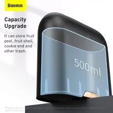 Автомобильный контейнер для мусора Baseus Smart Cleaner Auto автоматический бесконтактный Черный