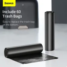Автомобильный контейнер для мусора Baseus Smart Cleaner Auto автоматический бесконтактный Черный