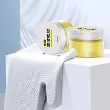 Набір для чищення салону автомобіля Baseus Car cleaning kit слайм із силіконовою рукавичкою Жовтий