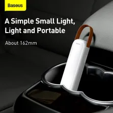 Аварийный фонарик на солнечной батарее автомобильный Baseus Solar Emergency Car Flashlight Белый