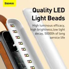 Аварійний ліхтарик на сонячній батареї автомобільний Baseus Solar Emergency Car Flashlight Чорний
