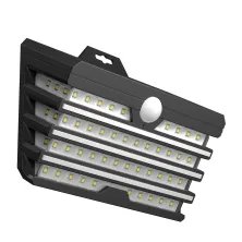 Світильник фасадний Baseus Solar Energy 5.1Вт 260Lm на сонячній батареї 1800mAh з датчиком руху Набір 2 шт Чорний