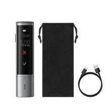 Алкотестер цифровой портативный Baseus SafeJourney Pro Series Breathalyzer Серый