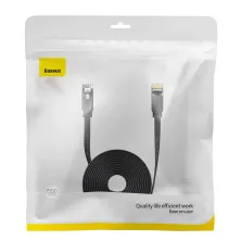Кабель Baseus High Speed RJ45 Gigabit Network Cable Ethernet Плоский 15m Черный