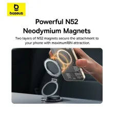 Автодержатель для телефона магнитный Baseus MagPro Series II Magnetic Car Mount на торпедо Черный