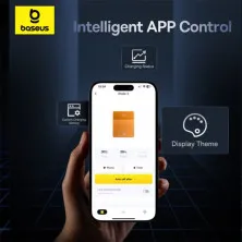 УМБ Baseus Blade Blade2 Fast-Charging Power Bank 12000mAh 65W 6A з технологією QC3.0+PD3.0 + кабель Type-C to Type-C 100W 20V/5A 1м Синий