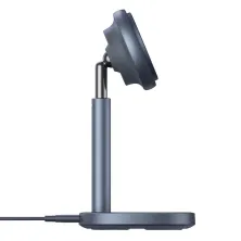 Бездротовий зарядний пристрій Baseus Orbit 2 Pro Air-Cooled 2-in-1 Magnetic з функцією MagSafe и Qi2 20W Сірий