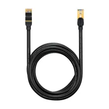 Кабель Baseus High Speed CAT7 Seven Types RJ45 10Gigabit Network Cable Ethernet Круглый 5m Черный