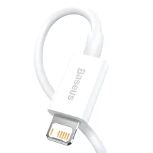 Кабель Baseus Superior Series Fast Charging Data Cable USB to Lightning 2.4A 2m Білий