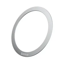 Магнитное кольцо Baseus Halo Series Magnetic Metal Ring с функцией Magsafe набор 2 штуки Серебристый