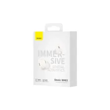 Бездротові Bluetooth навушники Baseus Bowie WM03 True Wireless TWS Earphones Білий