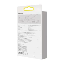 USB Перехідник Baseus Lite Series Ethernet 1000 Mbps Type-C to RJ45 Чорний