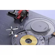 Бездротовий зарядний пристрій Baseus Simple 2 Wireless Charger з технологією Qi 15W Фіолетовий