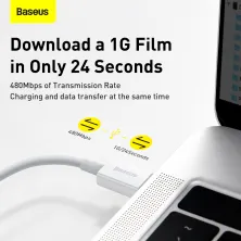 Кабель Baseus Superior Series Fast Charging Data Cable Type-C to Lightning PD 20W 2m Белый